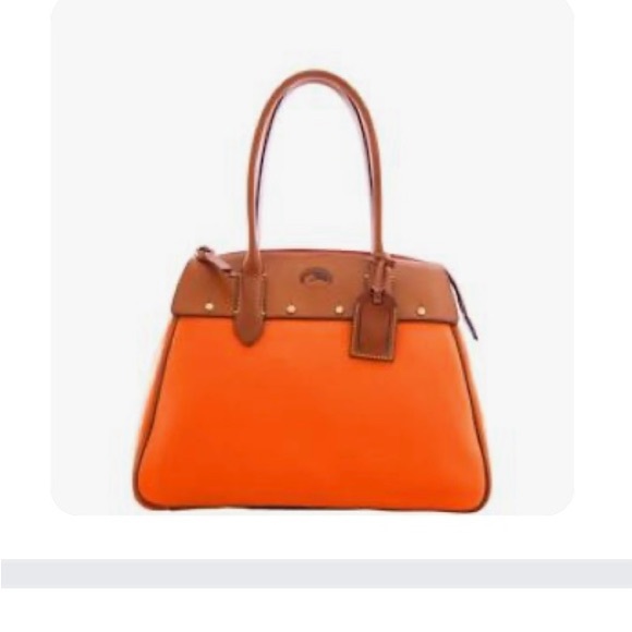Dooney & Bourke Extra Large Wilson Tangerine - Picture 2 of 9